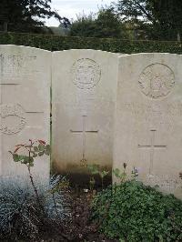 Doullens Communal Cemetery Extension No.1 - Evans, Henry Samuel