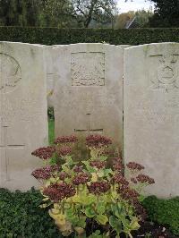 Doullens Communal Cemetery Extension No.1 - Evans, John Henry