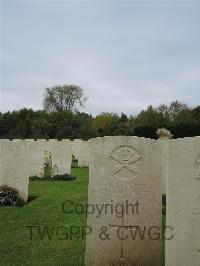 Doullens Communal Cemetery Extension No.1 - Foyne, Bertie Bernard