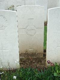 Doullens Communal Cemetery Extension No.1 - Harvey, James