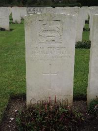 Doullens Communal Cemetery Extension No.1 - Hill, Norman