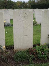 Doullens Communal Cemetery Extension No.1 - Johnson, Edward Vincent