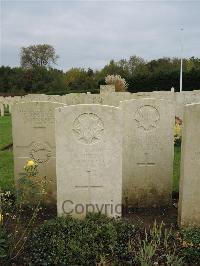 Doullens Communal Cemetery Extension No.1 - Kiernan, T