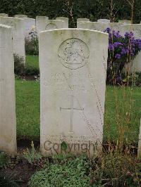 Doullens Communal Cemetery Extension No.1 - Lawrence, Alfred William