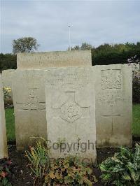 Doullens Communal Cemetery Extension No.1 - Lee, Samuel George