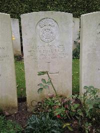 Doullens Communal Cemetery Extension No.1 - Lees, Evan Hall