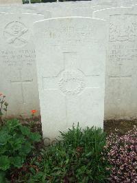 Doullens Communal Cemetery Extension No.1 - McLeod, Louis Augustine Bernard