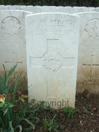 Doullens Communal Cemetery Extension No.1 - Morton, John Castle