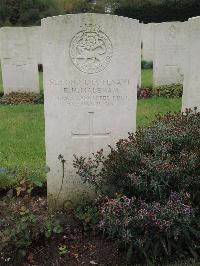 Doullens Communal Cemetery Extension No.1 - Maleham, Edgar Hubert