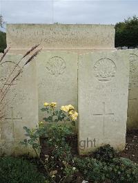 Doullens Communal Cemetery Extension No.1 - McLennan, Donald