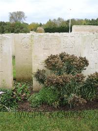 Doullens Communal Cemetery Extension No.1 - Oram, Sidney