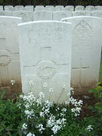 Doullens Communal Cemetery Extension No.1 - Priest, Edward James