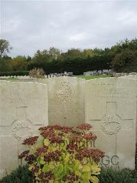 Doullens Communal Cemetery Extension No.1 - Parkin, S