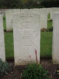 Doullens Communal Cemetery Extension No.1 - Rigby, Alec