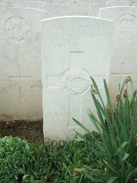 Doullens Communal Cemetery Extension No.1 - Shennan, John James