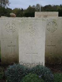 Doullens Communal Cemetery Extension No.1 - Sharkey, C