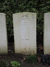 Doullens Communal Cemetery Extension No.1 - Sims, John William