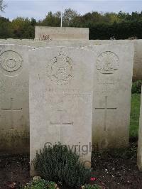 Doullens Communal Cemetery Extension No.1 - Stevens, Albert Edward