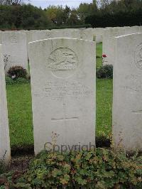 Doullens Communal Cemetery Extension No.1 - Waddington, Fred