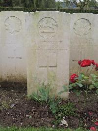 Doullens Communal Cemetery Extension No.1 - Williams, Frank