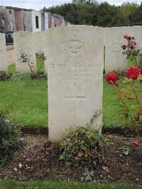 Doullens Communal Cemetery Extension No.1 - Wood, P J