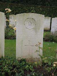 Doullens Communal Cemetery Extension No.1 - Woods, Ernest Edward