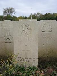 Doullens Communal Cemetery Extension No.1 - Wymer, James Emmanuel