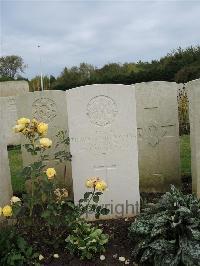 Doullens Communal Cemetery Extension No.1 - Young, Thomas James Broomfield