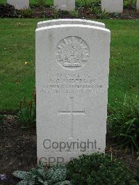 Cite Bonjean Military Cemetery Armentieres - Anderson, Andrew Grey