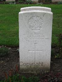 Cite Bonjean Military Cemetery Armentieres - Anderson, John