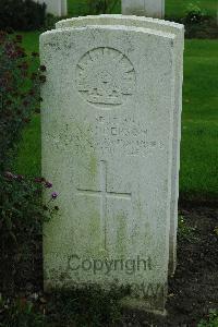 Cite Bonjean Military Cemetery Armentieres - Anderson, Joseph