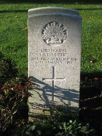 Cite Bonjean Military Cemetery Armentieres - Asche, Frithoy Harold