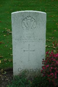 Cite Bonjean Military Cemetery Armentieres - Ashton, Philip John