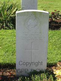 Cite Bonjean Military Cemetery Armentieres - Atkins, W