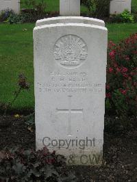 Cite Bonjean Military Cemetery Armentieres - Bailey, George Henry