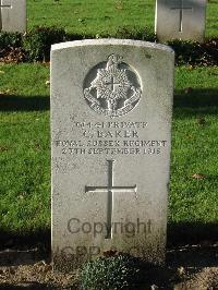 Cite Bonjean Military Cemetery Armentieres - Baker, C