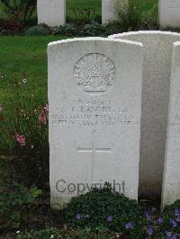 Cite Bonjean Military Cemetery Armentieres - Bannister, John Patterson