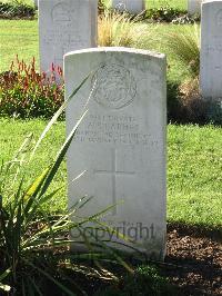 Cite Bonjean Military Cemetery Armentieres - Barnes, Albert Sidney