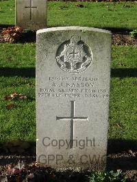 Cite Bonjean Military Cemetery Armentieres - Basson, Albert John