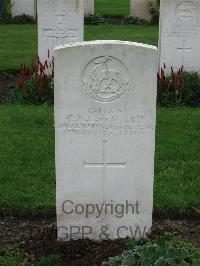 Cite Bonjean Military Cemetery Armentieres - Bentley, C A C