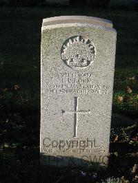 Cite Bonjean Military Cemetery Armentieres - Boon, George Richard