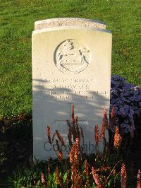 Cite Bonjean Military Cemetery Armentieres - Bowker, James