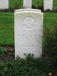 Cite Bonjean Military Cemetery Armentieres - Brant, Henry