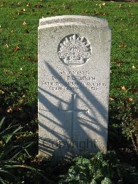 Cite Bonjean Military Cemetery Armentieres - Bremner, David Allan