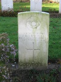 Cite Bonjean Military Cemetery Armentieres - Brignell, E D G