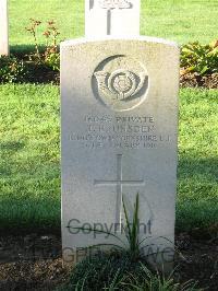 Cite Bonjean Military Cemetery Armentieres - Brunsden, J