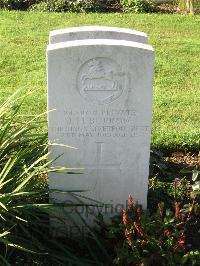 Cite Bonjean Military Cemetery Armentieres - Burrow, J T