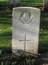 Cite Bonjean Military Cemetery Armentieres - Callender, Reginald Henry