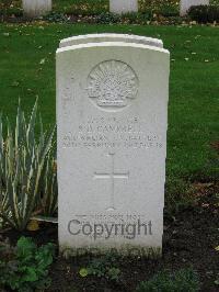 Cite Bonjean Military Cemetery Armentieres - Campbell, Samuel David