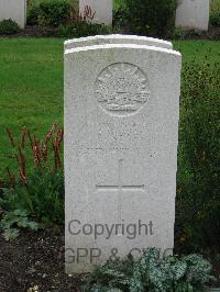 Cite Bonjean Military Cemetery Armentieres - Carey, Frederick